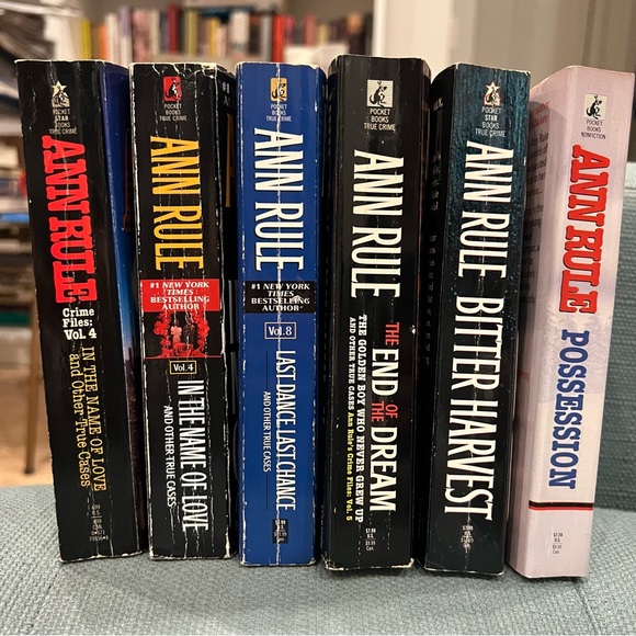 Set of 5 Ann Rule true crime books (+a bonus) - Picture 2 of 9